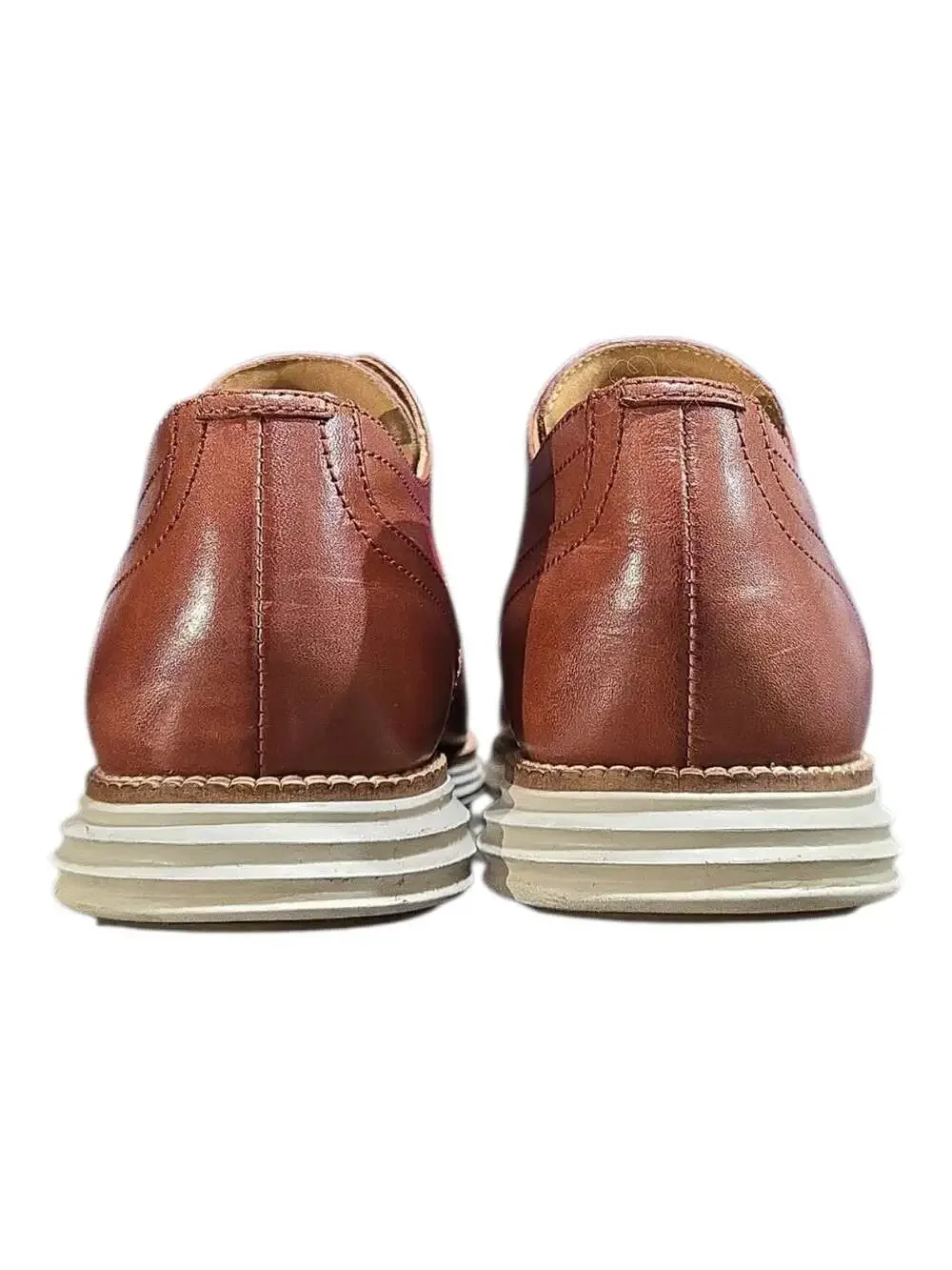 Cole Haan OriginalGrand Wingtip Oxford in Woodbury/Ivory Men's Size 11